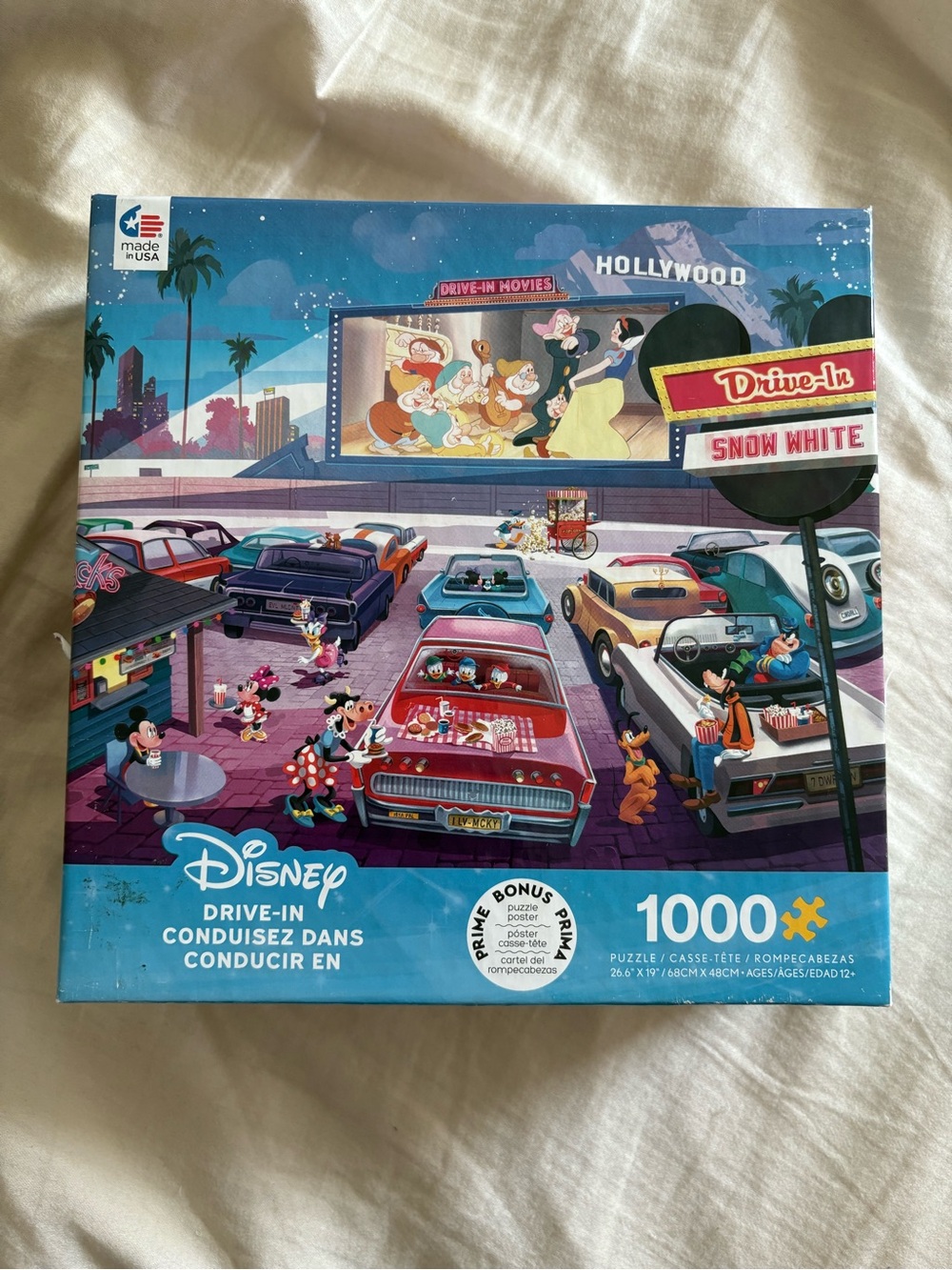 Disney Drive-In 1000 Piece Puzzle